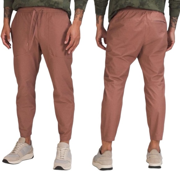 lululemon athletica Other - Men's Lululemon ABC Cropped Pull-On Pant Earth Dye Clay Size Large